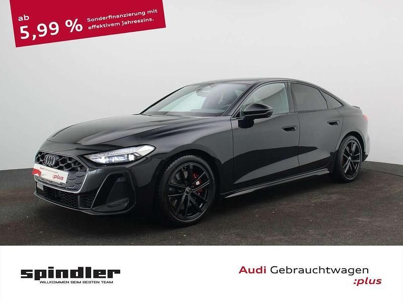 Mythosschwarz metallic Gebraucht 2025 Audi S5 Ambiente Limousine | 83.980 € - Bild 1/4