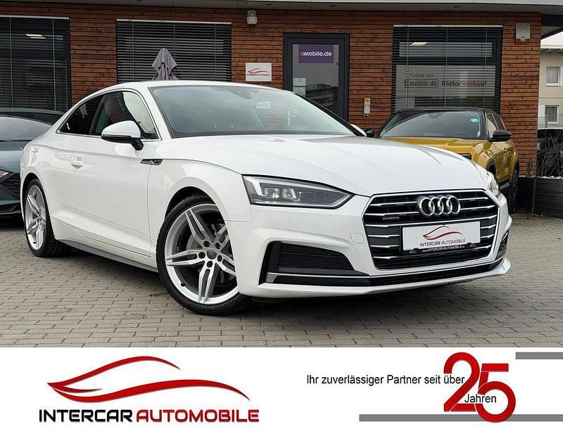 Ibisweiß Gebraucht 2017 Audi A5 S-Line Coupé | 25.890 € (Fairer Preis) - Bild 1/4