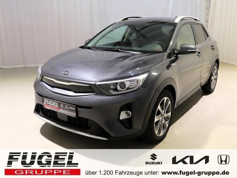 Grau Gebraucht 2019 Kia Stonic Platinum SUV | 14.929 € (Fairer Preis) - Bild 1/4
