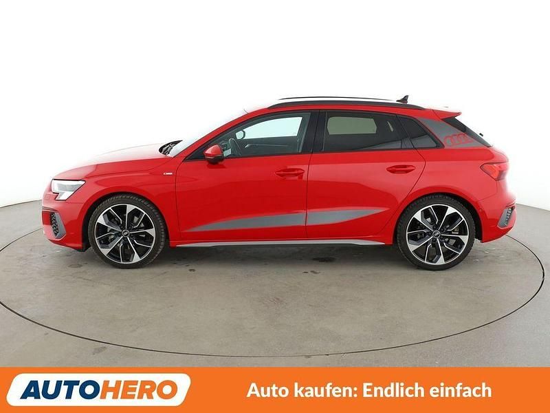 Gebraucht Audi A3 S-Line 150 PS (110 kW) 2021 Rot Limousine