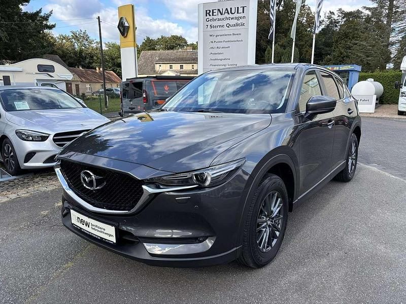 Machine gray Gebraucht 2019 Mazda CX-5 Exclusive-Line SUV | 19.960 € (Fairer Preis) - Bild 1/4