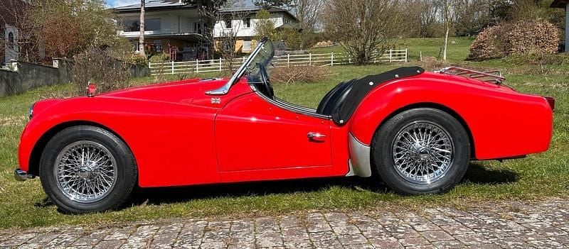 Gebraucht Triumph TR3 101 PS (74 kW) 1959 Rot Cabrio