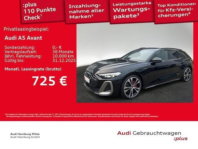 Mythosschwarz metallic Gebraucht 2025 Audi A5 Ambiente Coupé | 64.950 € - Bild 1/3