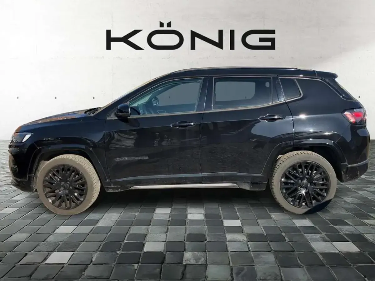 Käytetty Jeep Compass Night Eagle 131 HP (96 kW) 2024 Musta Katumaasturi