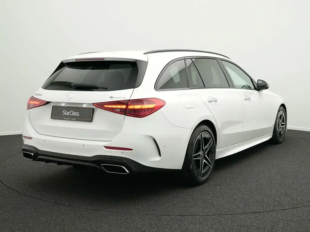 Gebraucht Mercedes C220 AMG Line Premium Plus 197 PS (144 kW) 2025 Weiß Kombi