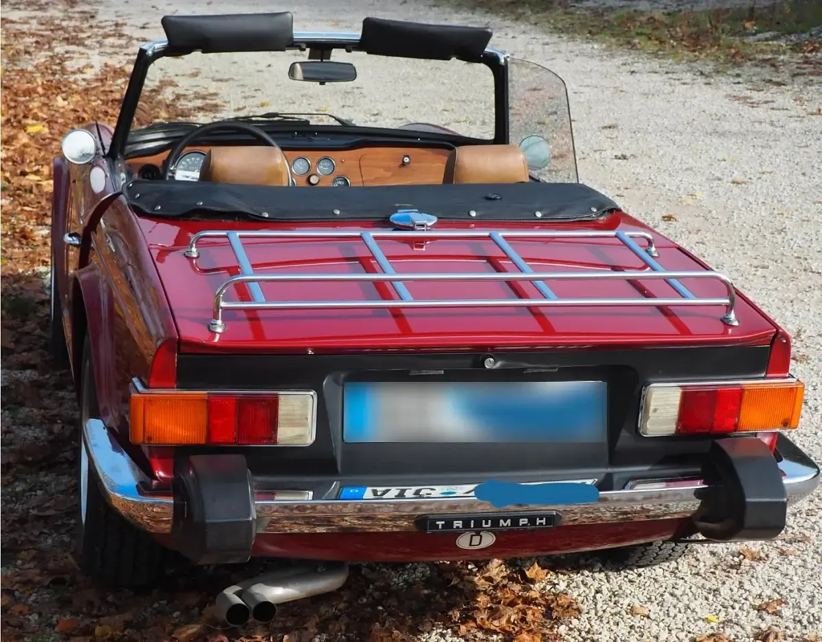 Gebraucht Triumph TR5 95 PS (69 kW) 1976 Rot Cabrio
