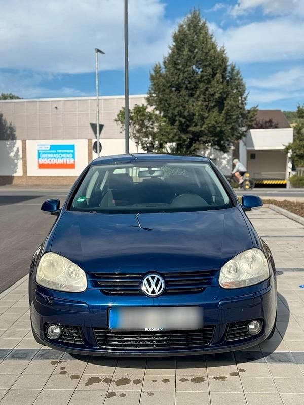 Blau Gebraucht 2006 VW Golf V Goal Kleinwagen | 2.000 € (Superpreis) - Bild 1/4
