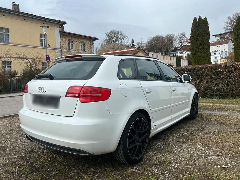 Gebraucht Audi A3 S-Line 200 PS (147 kW) 2008 Weiß Kleinwagen