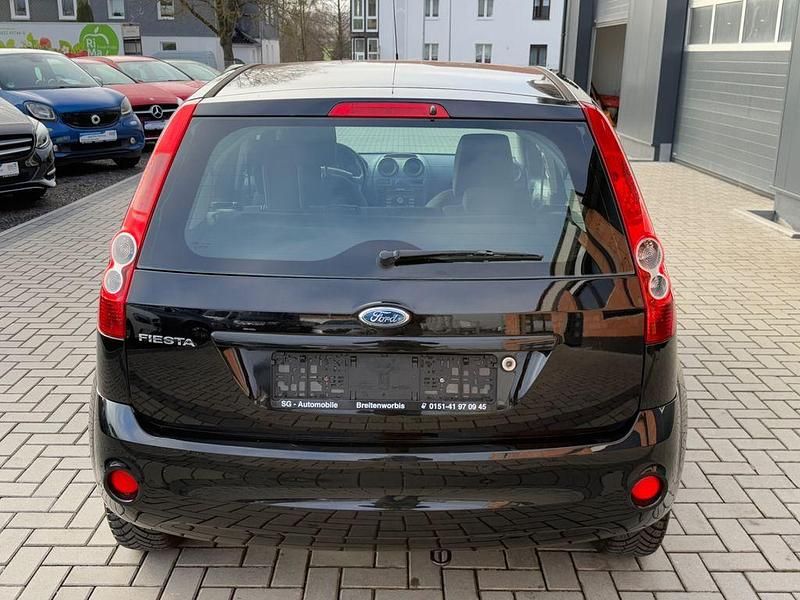Gebraucht Ford Fiesta Style 80 PS (58 kW) 2008 Schwarz Kleinwagen