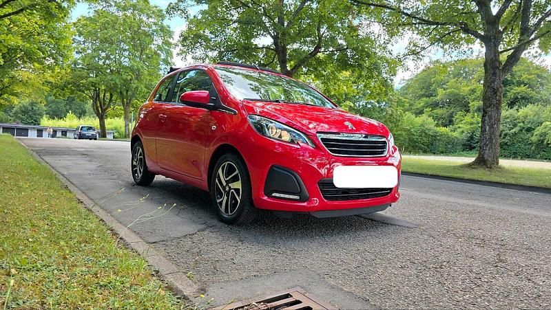 Rot Gebraucht 2016 Peugeot 108 Kleinwagen | 5.190 € (Fairer Preis) - Bild 1/4