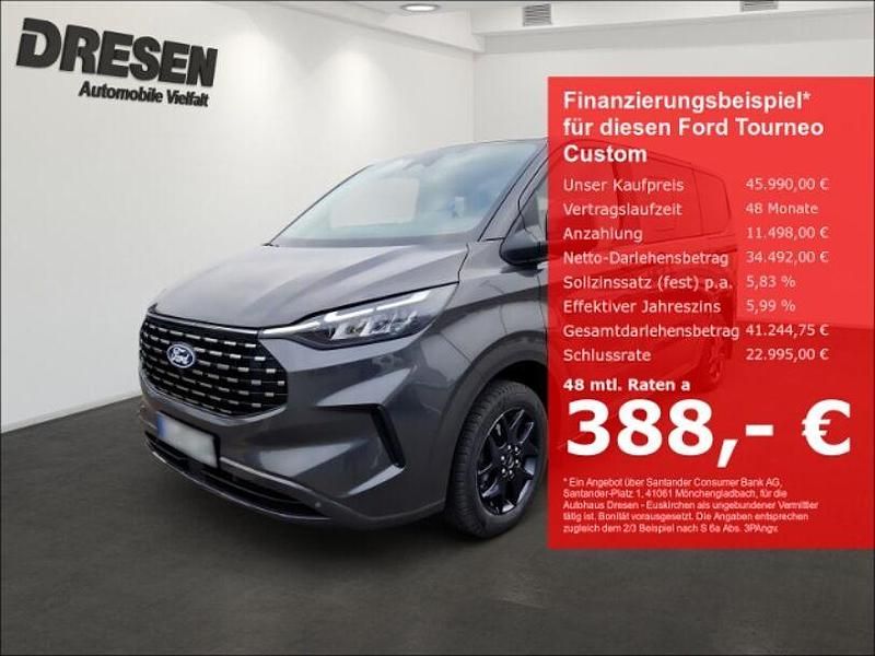 Grau Gebraucht 2024 Ford Tourneo Custom Titanium Van | 46.950 € (Etwas zu teuer) - Bild 1/4