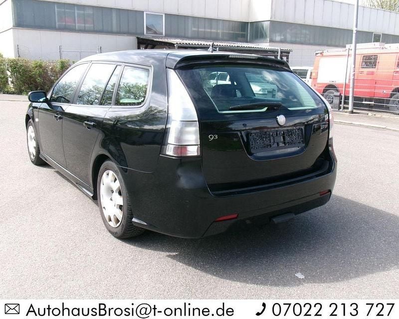 Gebraucht Saab 9-3 Linear 150 PS (110 kW) 2008 Schwarz Kombi