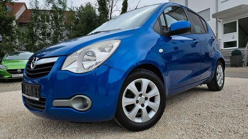 Blau Gebraucht 2012 Opel Agila Kleinwagen | 2.999 € (Fairer Preis) - Bild 1/4