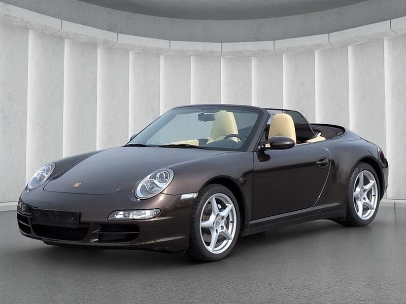 Gebraucht Porsche 911 Carrera 4 Cabriolet 325 PS (239 kW) 2008 Braun Cabrio
