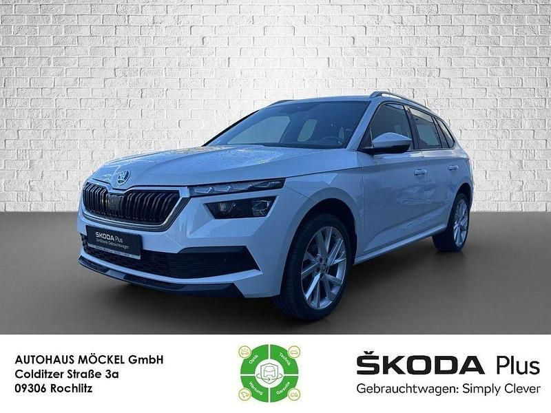 Moonweiss metallic Gebraucht 2020 Skoda Kamiq Style SUV | 19.990 € (Guter Preis) - Bild 1/4