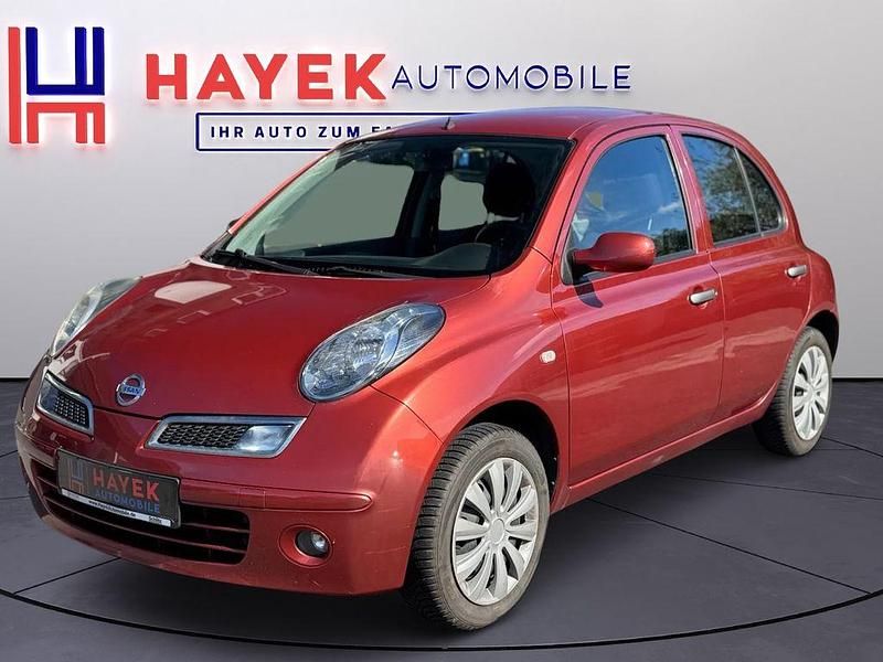 Orange Gebraucht 2008 Nissan Micra Kleinwagen | 2.499 € (Fairer Preis) - Bild 1/4