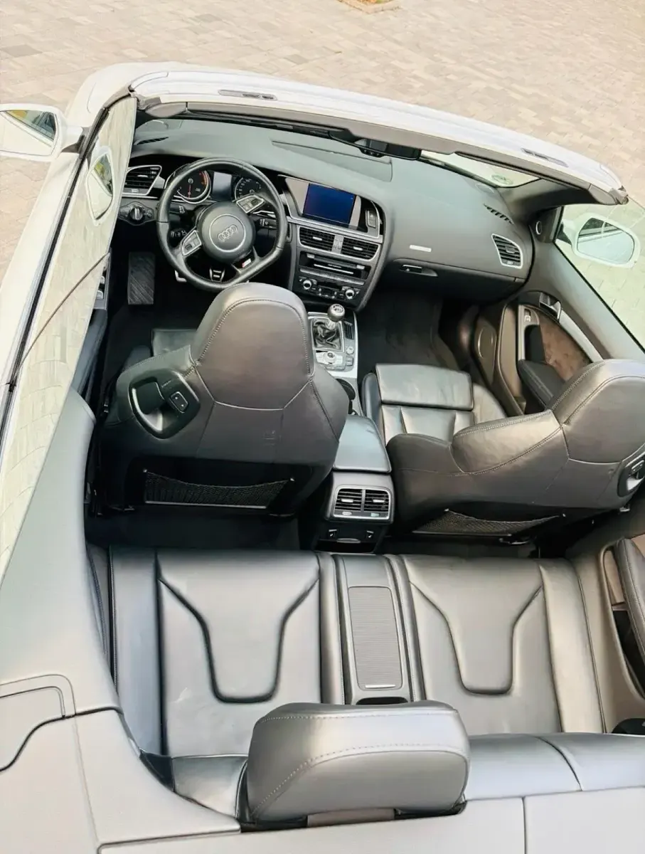 Gebraucht Audi A5 Cabriolet 190 PS (139 kW) 2016 Weiß Cabrio