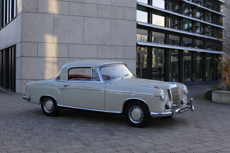 Weiß Gebraucht 1960 Mercedes 220 SE Coupé | 79.995 € - Bild 1/4