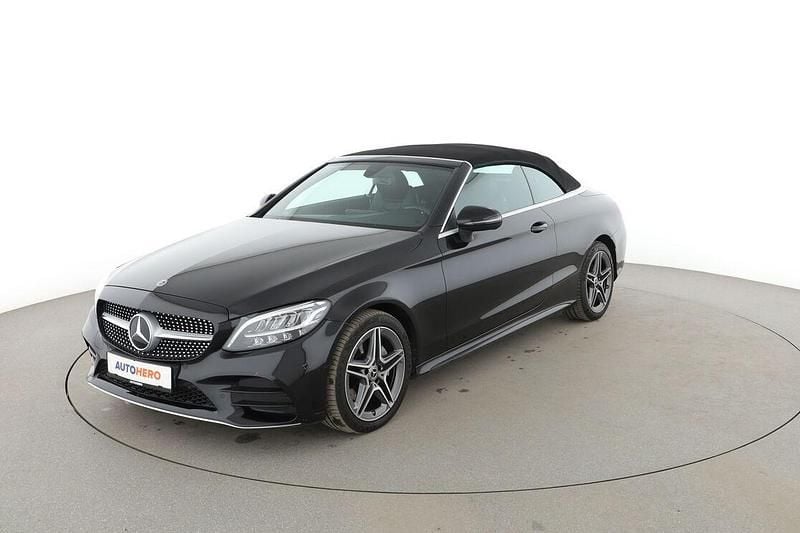 Second-hand Mercedes C180 AMG line 156 CP (114 kW) 2018 Cabrio