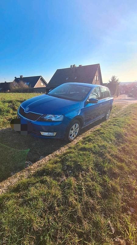 Gebraucht Skoda Rapid 100 PS (73 kW) 2016 Blau Kleinwagen
