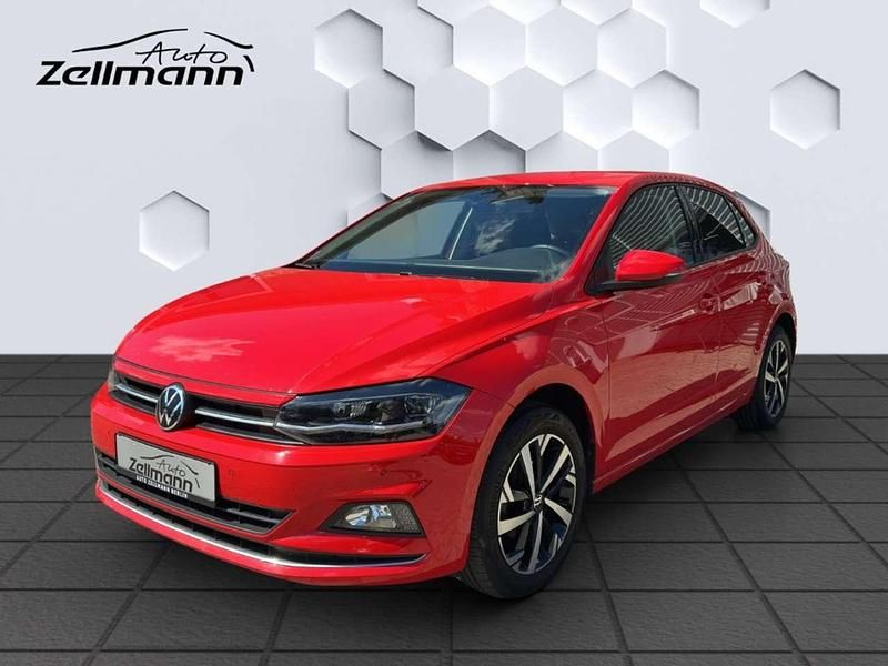 Rot Gebraucht 2021 VW Polo Highline Kleinwagen | 14.422 € (Superpreis) - Bild 1/3