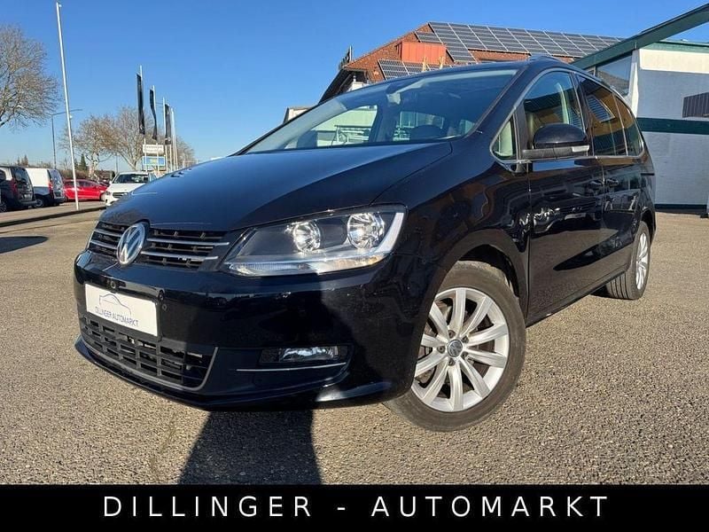 Schwarz Gebraucht 2019 VW Sharan Highline Van / Kleinbus | 16.740 € (Guter Preis) - Bild 1/4
