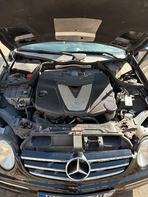 Gebraucht Mercedes CLK320 Elegance 224 PS (164 kW) 2008 Schwarz Cabrio