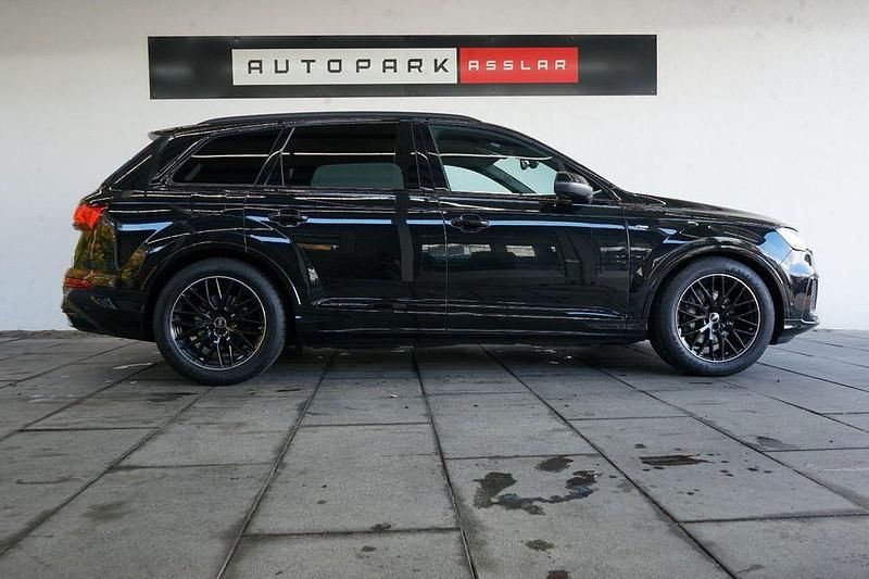 Schwarz Gebraucht 2022 Audi Q7 S-Line SUV | 45.880 € (Superpreis) - Bild 1/4