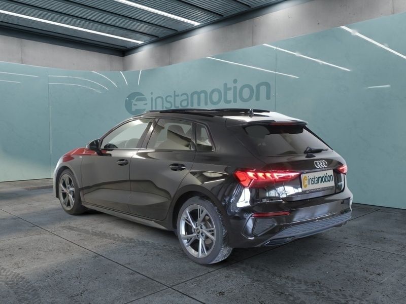 Gebraucht Audi A3 Sportback S-Line 150 PS (110 kW) 2023 Schwarz Kleinwagen
