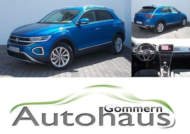 Blau Gebraucht 2024 VW T-Roc Style SUV | 29.950 € (Guter Preis) - Bild 1/4
