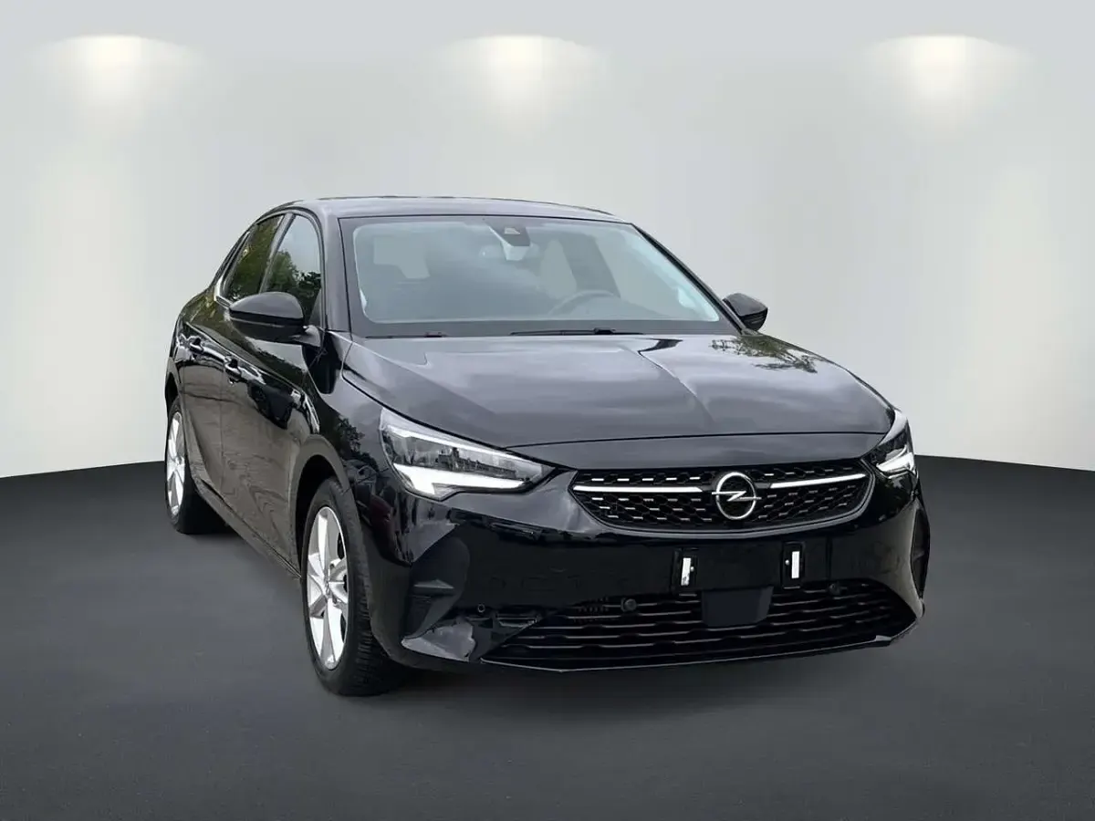 Gebraucht Opel Corsa Elegance 101 PS (74 kW) 2021 Diamant schwarz/karbon schwarz Kleinwagen