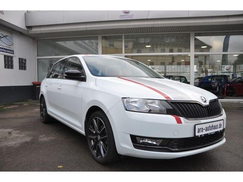 Bila laser/laser white Gebraucht 2018 Skoda Rapid Active Kombi | 11.790 € (Fairer Preis) - Bild 1/4