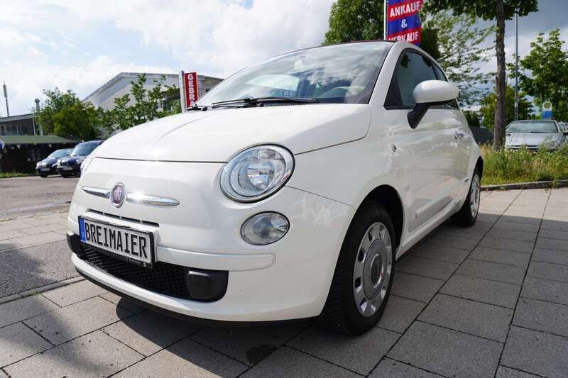 Colore esterno (gelato weiss) Gebraucht 2010 Fiat 500C Pop Cabrio | 6.950 € (Fairer Preis) - Bild 1/4
