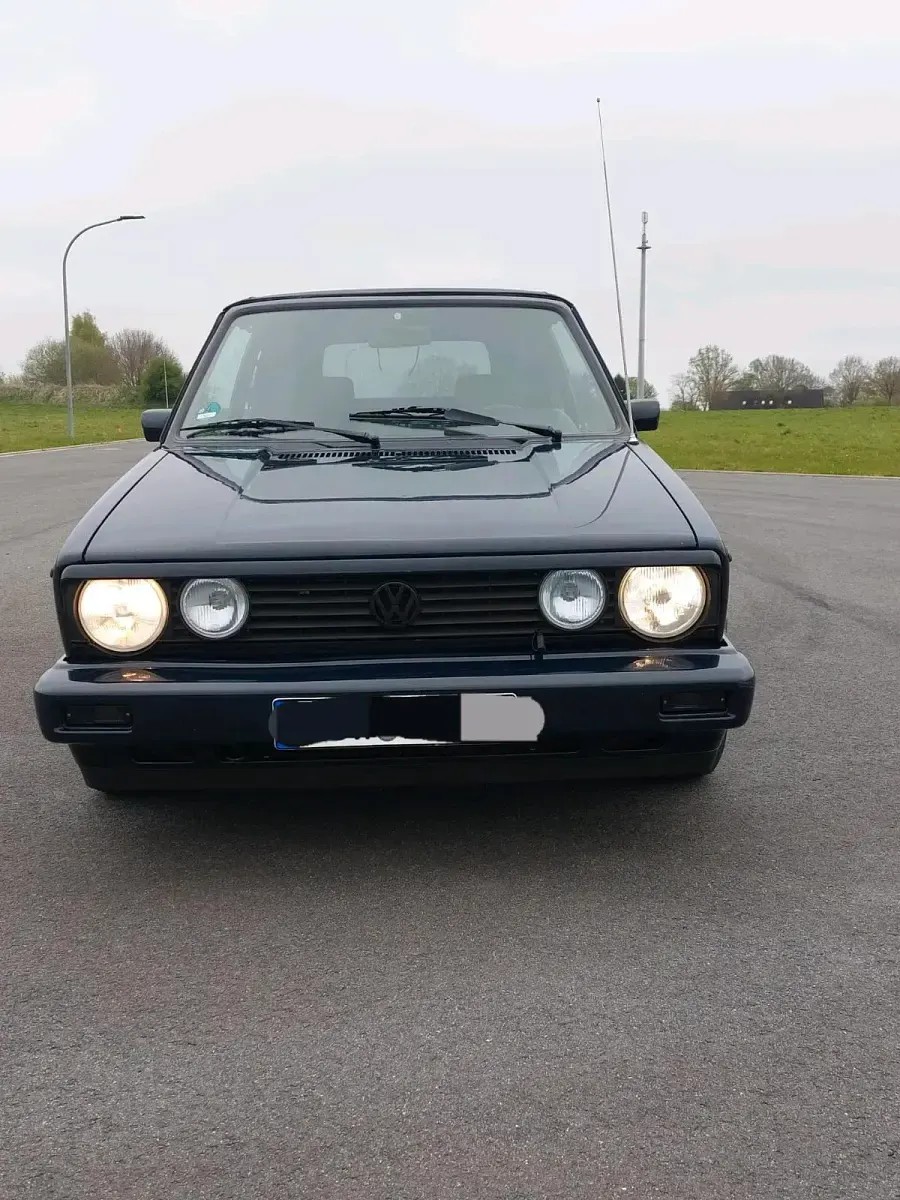 Gebraucht VW Golf Cabriolet 98 PS (72 kW) 1989 Blau Cabrio