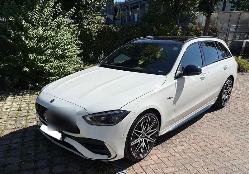 Weiß Gebraucht 2023 Mercedes C43 AMG AMG Kombi | 51.800 € (Superpreis) - Bild 1/4
