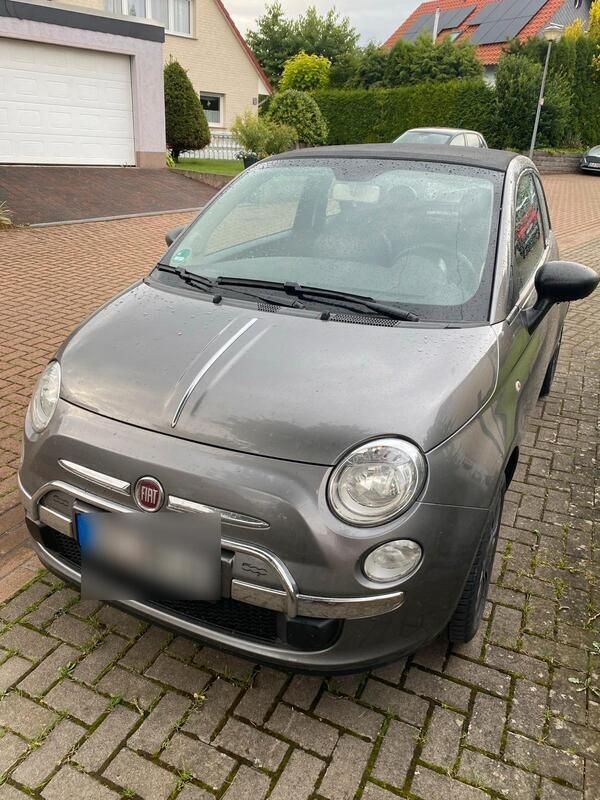 Grau Gebraucht 2010 Fiat 500 Cabrio | 4.444 € (Guter Preis) - Bild 1/4