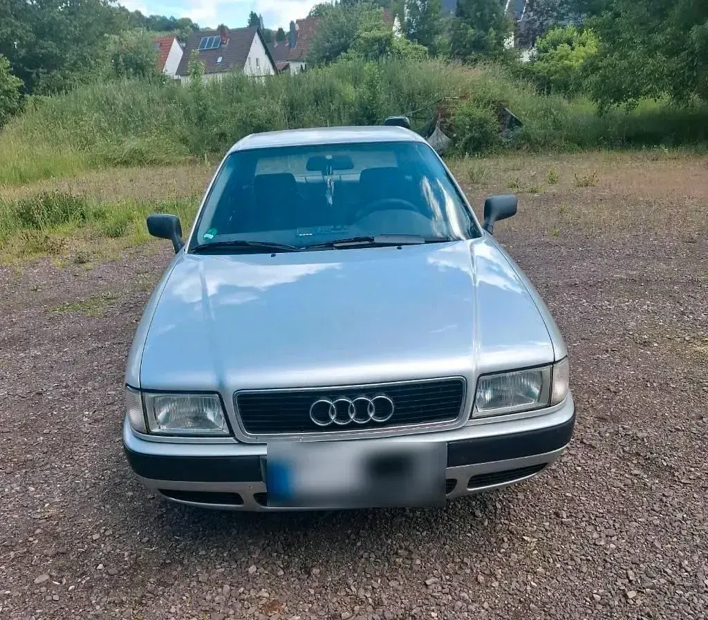 Gebraucht Audi 80 90 PS (66 kW) 1992 Silber Limousine