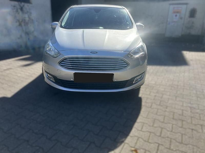 Silber Gebraucht 2018 Ford C-MAX Titanium Van / Kleinbus | 9.500 € (Superpreis) - Bild 1/4