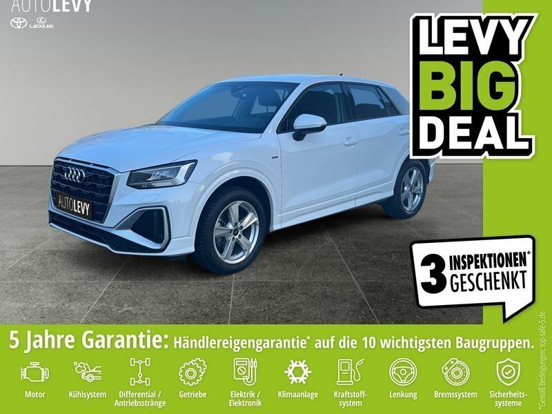 Arkonaweiß Gebraucht 2024 Audi Q2 S-Line SUV | 27.487 € - Bild 1/4