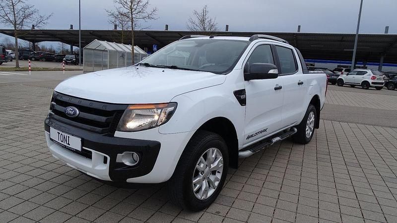 Weiß Gebraucht 2016 Ford Ranger Wildtrack Abholung | 15.900 € (Teuer) - Bild 1/4