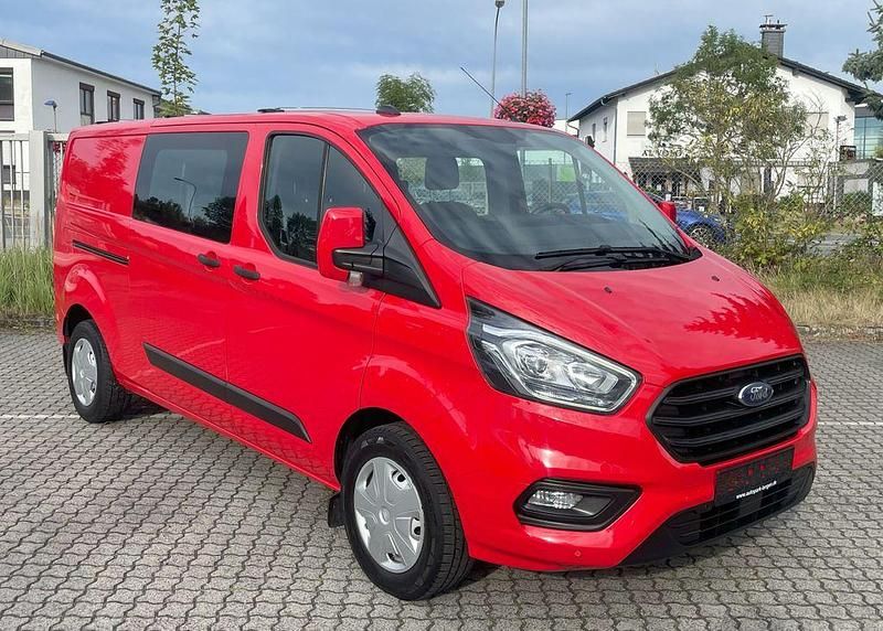 Rot Gebraucht 2020 Ford Transit Custom Van / Kleinbus | 16.480 € (Fairer Preis) - Bild 1/4
