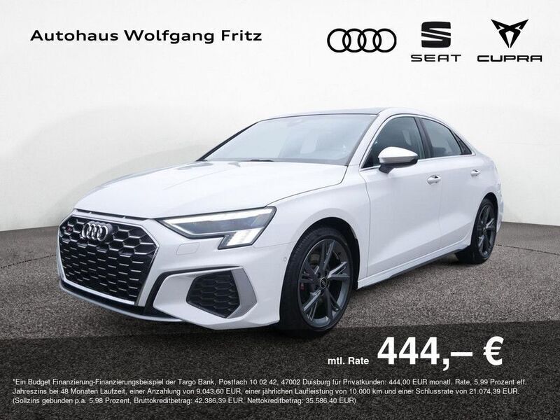 Weiß Gebraucht 2023 Audi S3 Performance Limousine | 44.630 € - Bild 1/4