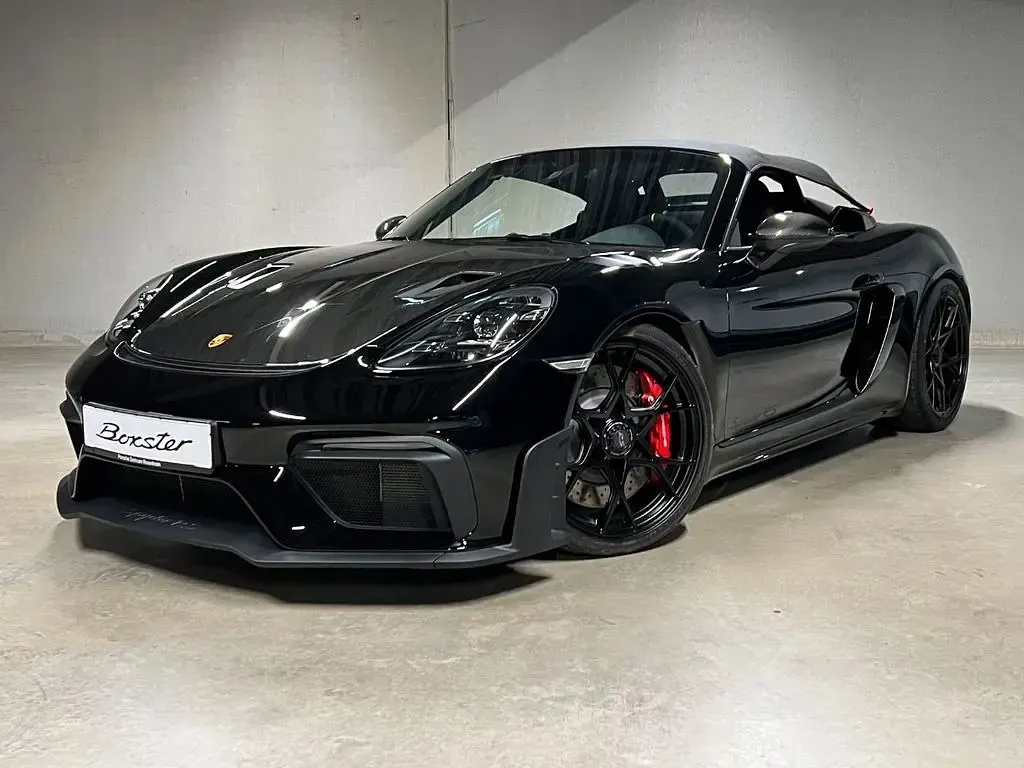 Neu Porsche Boxster 500 PS (367 kW) 2025 Schwarz Cabrio