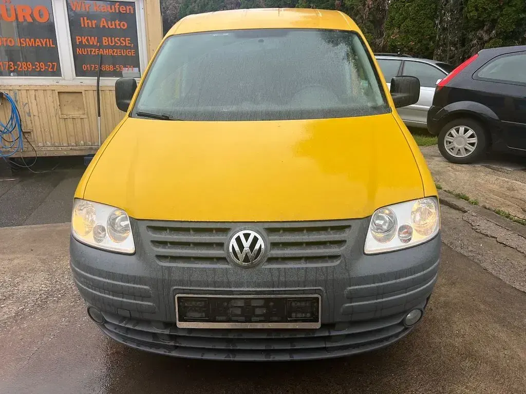 Gebraucht VW Caddy 69 PS (50 kW) 2007 Gelb Van / Kleinbus