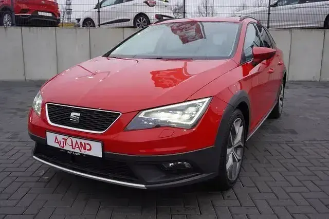 Usata Seat Leon 180 CV (132 kW) 2015 Rosso