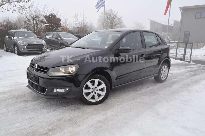 Gebraucht VW Polo Highline 90 PS (66 kW) 2014 Schwarz Kleinwagen