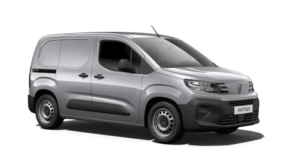 Neu Peugeot Partner 131 PS (96 kW) 2026 Artense silber metallic Van / Kleinbus