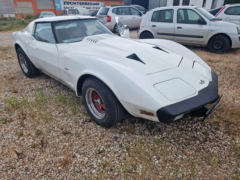 Gebraucht Corvette C3 218 PS (160 kW) 1977 Weiß Cabrio