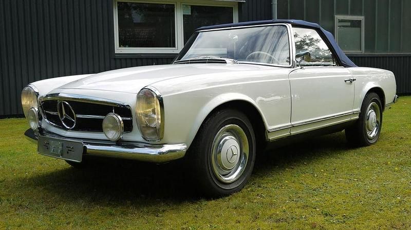 Gebraucht Mercedes 230 1966 Weiß Cabrio