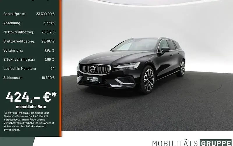 Gebraucht Volvo V60 Plus 455 PS (334 kW) 2023 Schwarz Kombi